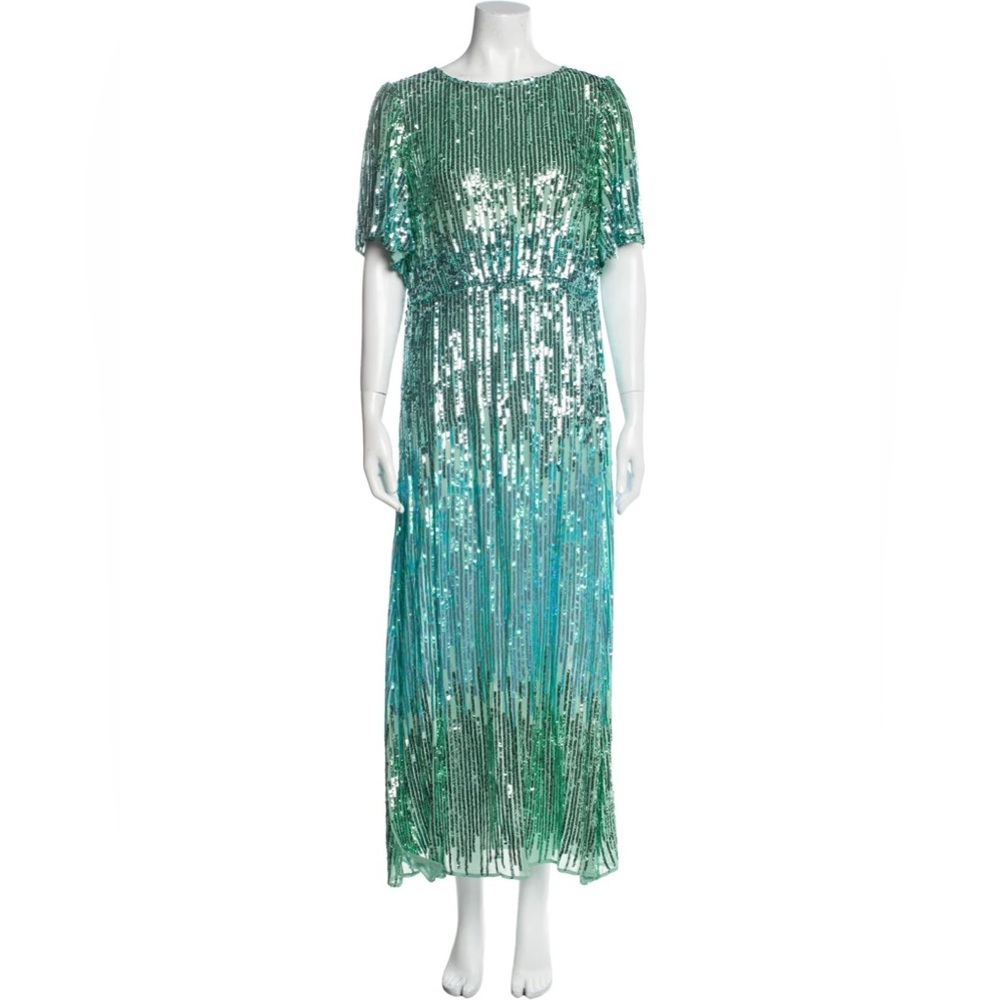 Green Sequin Dress RIXO